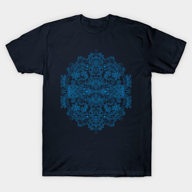 Icy Mandala T-Shirt by ScribbleStudioni